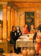Juan de Flandes The Marriage Feast at Cana 2 oil on canvas